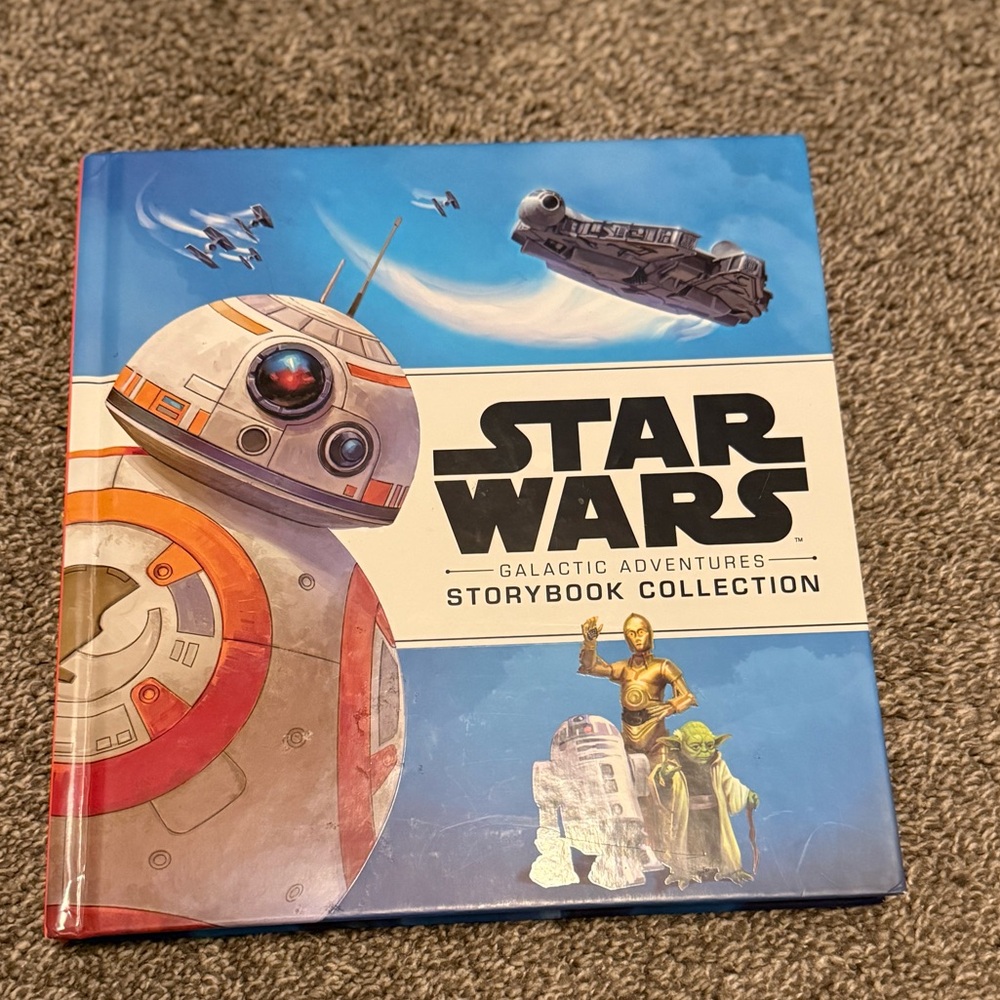 Star Wars Galactic Adventures Storybook - Blue, Orange, White